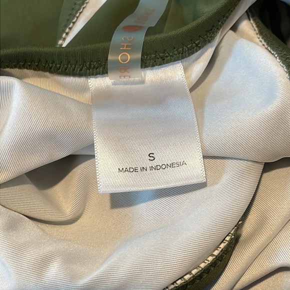 Shade and Shore Women’s Green One Piece Swimsuit Size S - Picture 4 of 5